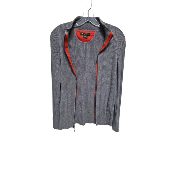 Eddie Bauer Men's Full Zip Sweater - Picture 4 of 8